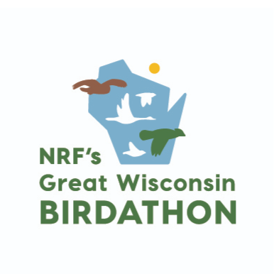 Logo for the NRF's Great Wisconsin Birdathon